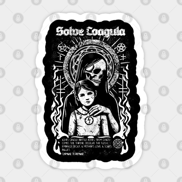 SOLVE COAGULA Sticker by artslaves
